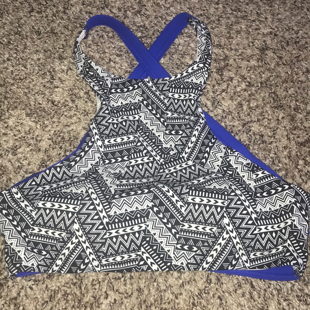 Super cute pink bathing top!